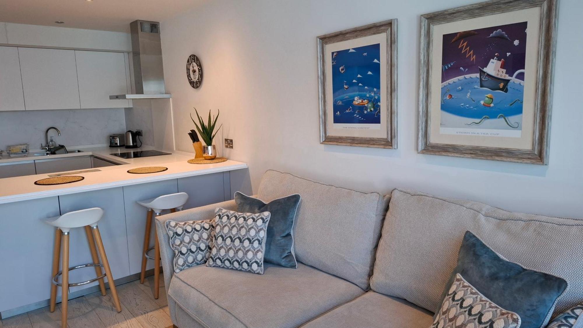 New Quay Saltwater Suites At Fistral חדר תמונה